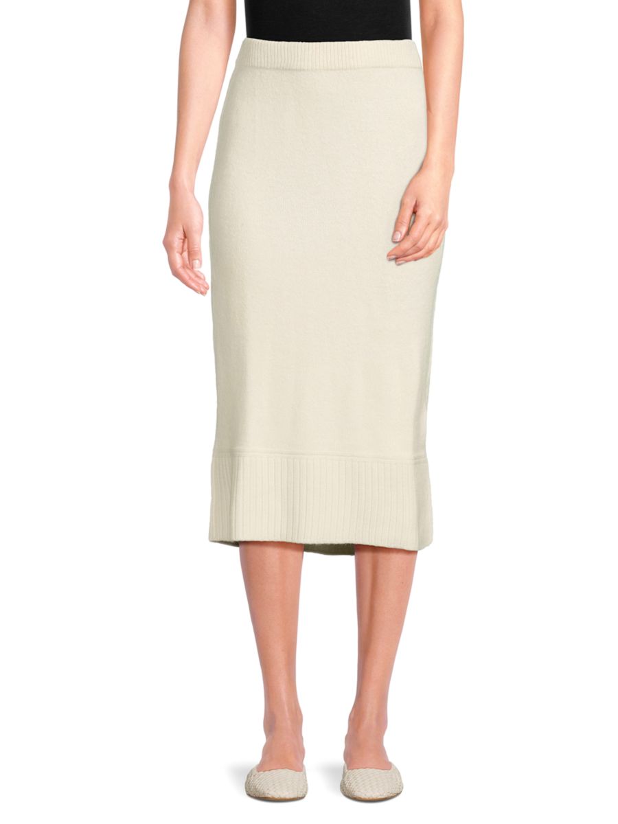 Юбка миди с разрезом Saks Fifth Avenue, кремовый
Юбка миди с разрезом Saks Fifth Avenue, кремовый