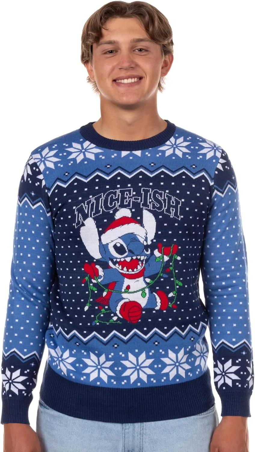 Свитшот Disney Stitch с новогодними огнями Mad Engine
Свитшот Disney Stitch с новогодними огнями Mad Engine