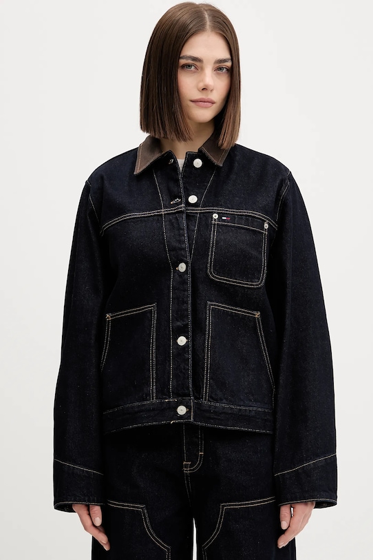 Джинсовая куртка Tommy Jeans, темно-синий
Джинсовая куртка Tommy Jeans, темно-синий