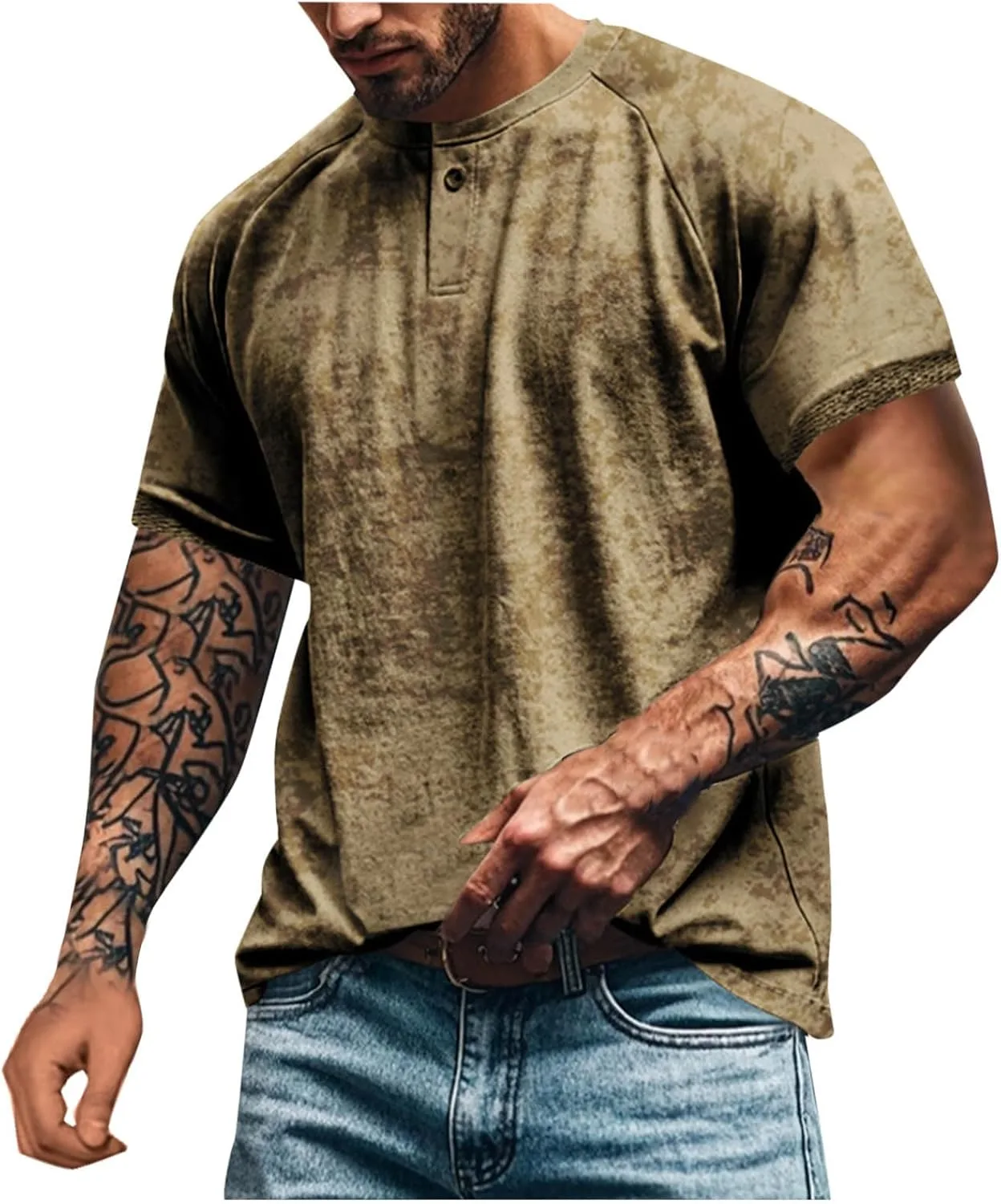 Мужская футболка Henley с коротким рукавом Raglan, легкая, для тренировок
Мужская футболка Henley с коротким рукавом Raglan, легкая, для тренировок