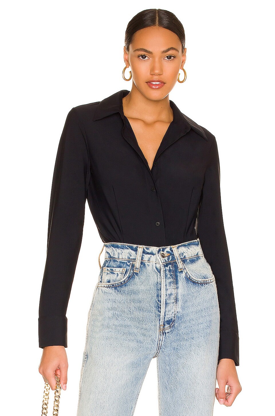 Боди Commando Classic Button Down, черный
Боди Commando Classic Button Down, черный