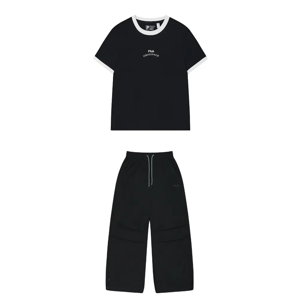 Оригинальная биелла повседневный костюм women's FILA, черный
Оригинальная биелла повседневный костюм women's FILA, черный