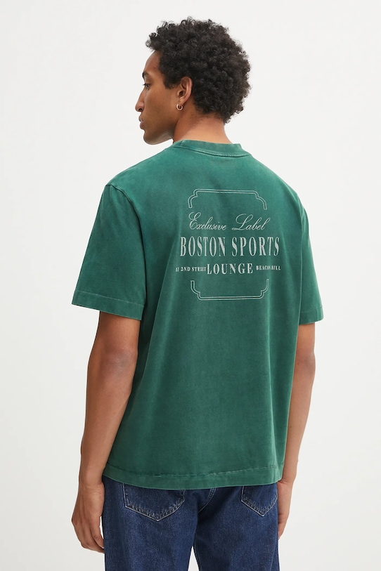 Хлопковая футболка Abercrombie & Fitch, зеленый
Хлопковая футболка Abercrombie & Fitch, зеленый