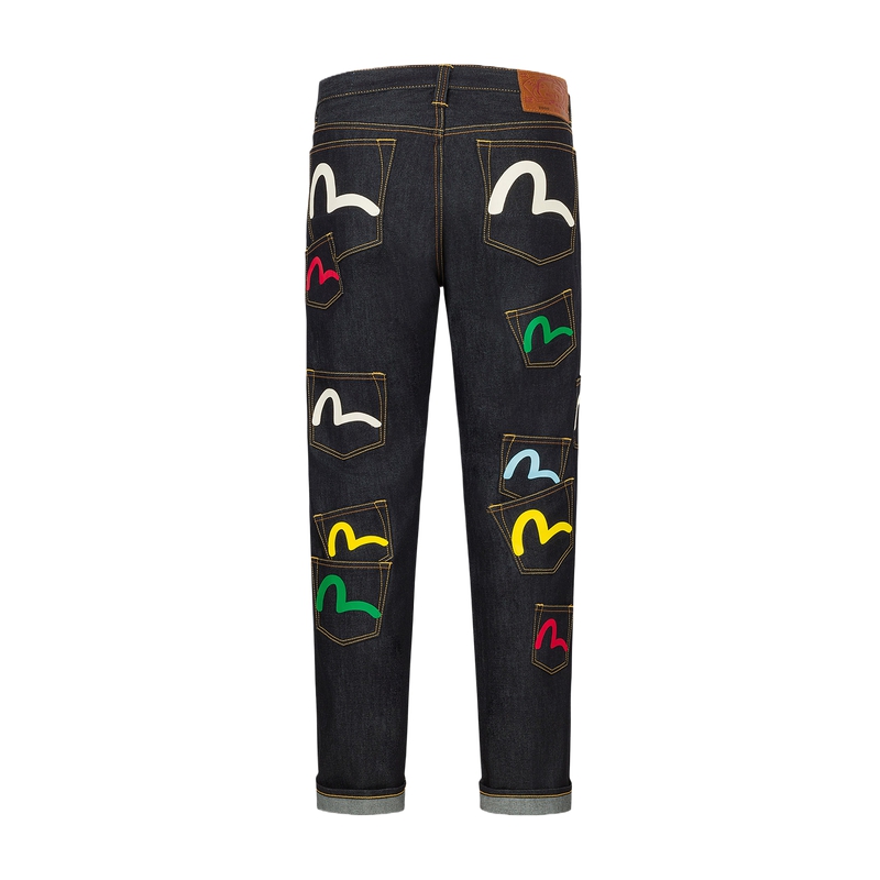 Джинсы мужские джинсовые синие EVISU, синий
Джинсы мужские джинсовые синие EVISU, синий