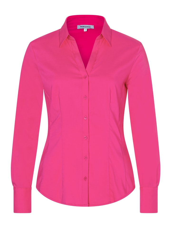 More & More Классическая деловая блузка, приталенного кроя, розового цвета
More & More Классическая деловая блузка, приталенного кроя, розового цвета