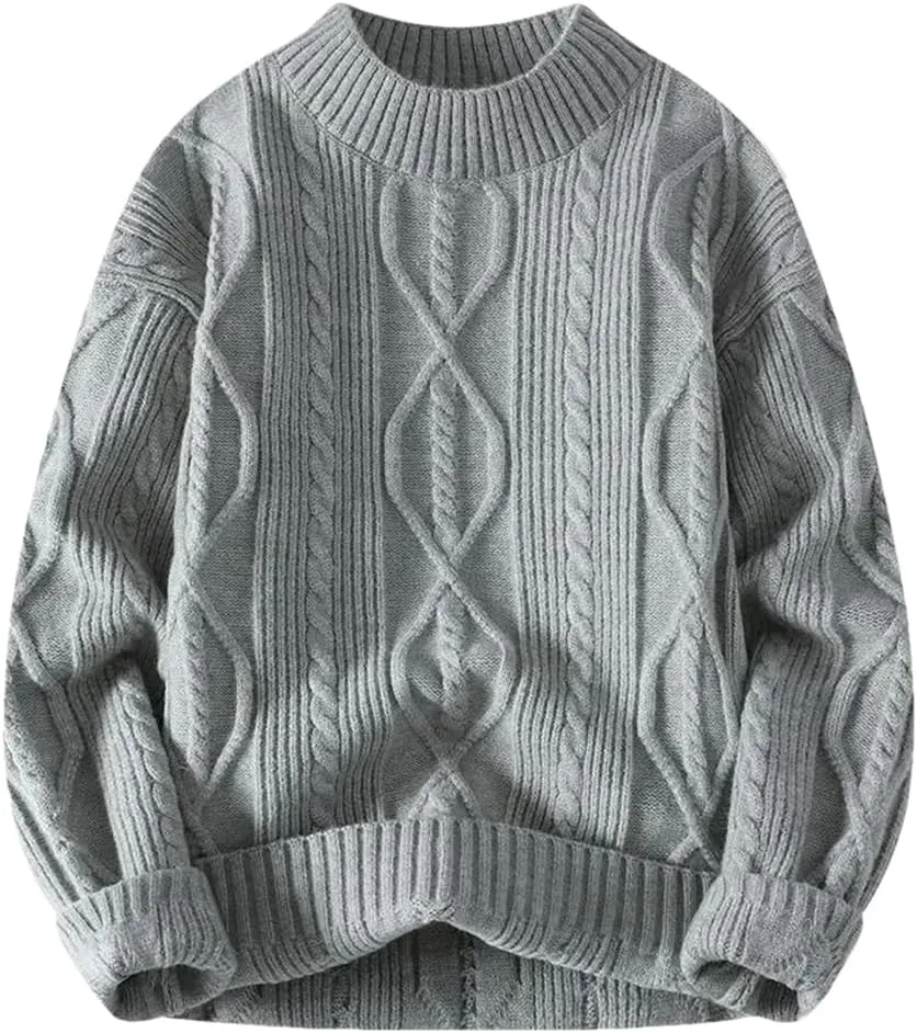 Мужской свитер из шерсти с круглым вырезом в корейском стиле Dndrdhfb
Мужской свитер из шерсти с круглым вырезом в корейском стиле Dndrdhfb