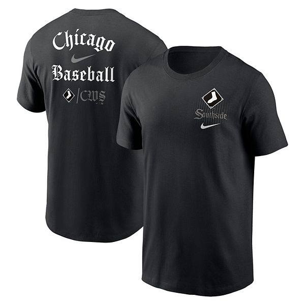 Мужская черная футболка chicago white sox city connect 2-hit Nike
Мужская черная футболка chicago white sox city connect 2-hit Nike