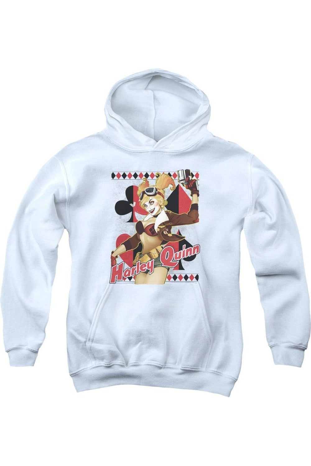 Толстовка с капюшоном Justice League of America Harley Bombshetll для молодежи Gildan, белый
Толстовка с капюшоном Justice League of America Harley Bombshetll для молодежи Gildan, белый