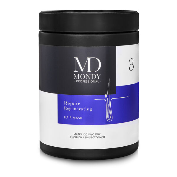 Маска для сухих и поврежденных волос, 1000 мл Mondy Repair regenerating
Маска для сухих и поврежденных волос, 1000 мл Mondy Repair regenerating