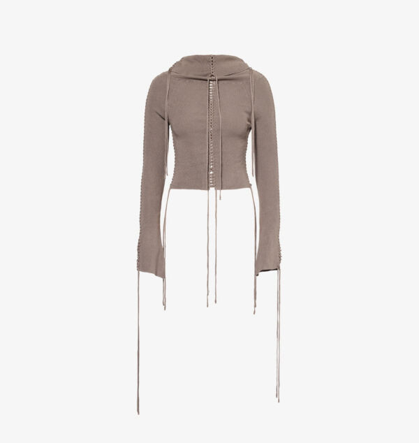 Топ Vargo из плетеной ткани со шнуровкой Jaded London, серый
Топ Vargo из плетеной ткани со шнуровкой Jaded London, серый