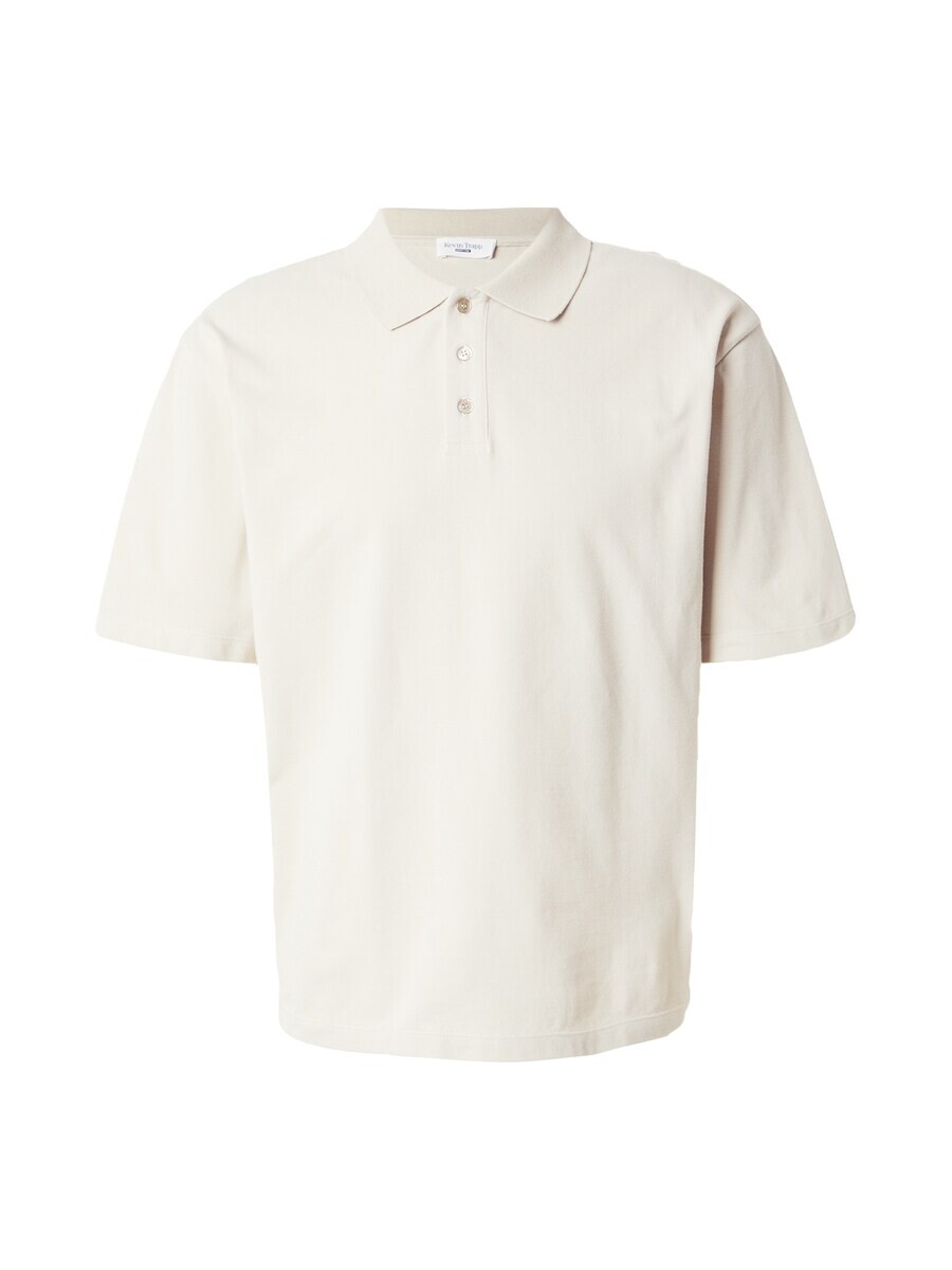 Рубашка поло ABOUT YOU x Kevin Trapp Shirt, светло-бежевый 
Рубашка поло ABOUT YOU x Kevin Trapp Shirt, светло-бежевый