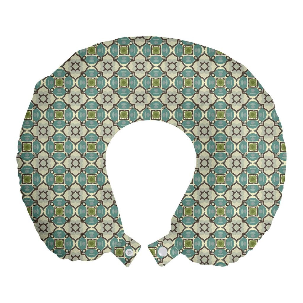 ABAKUHAUS Vintage Travel Pillow Подушка для шеи, Ностальгический абстрактный орнамент, Пенопластовые дорожные принадлежности для самолета и автомобиля, 30х30 см, Разноцветные
ABAKUHAUS Vintage Travel Pillow Подушка для шеи, Ностальгический абстрактный орнамент, Пенопластовые дорожные принадлежности для самолета и автомобиля, 30х30 см, Разноцветные
