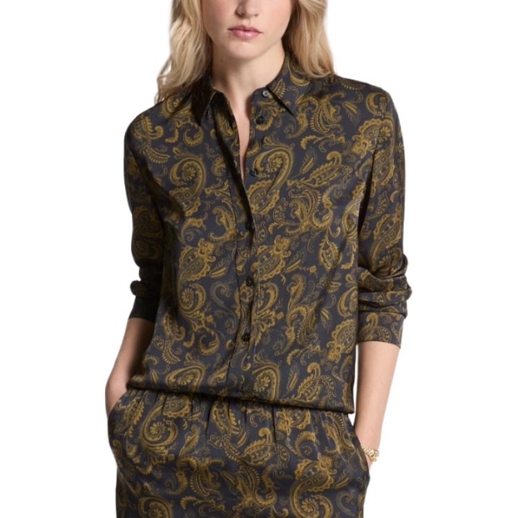 Рубашка с принтом пейсли MICHAEL KORS, оливковый
Рубашка с принтом пейсли MICHAEL KORS, оливковый