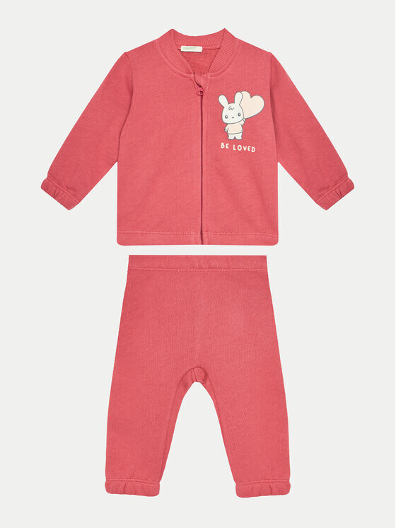 Спортивный костюм стандартного кроя United Colors Of Benetton, розовый
Спортивный костюм стандартного кроя United Colors Of Benetton, розовый