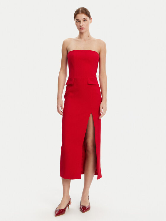 Коктейльное платье облегающего кроя 59728DB Bardot, красный
Коктейльное платье облегающего кроя 59728DB Bardot, красный