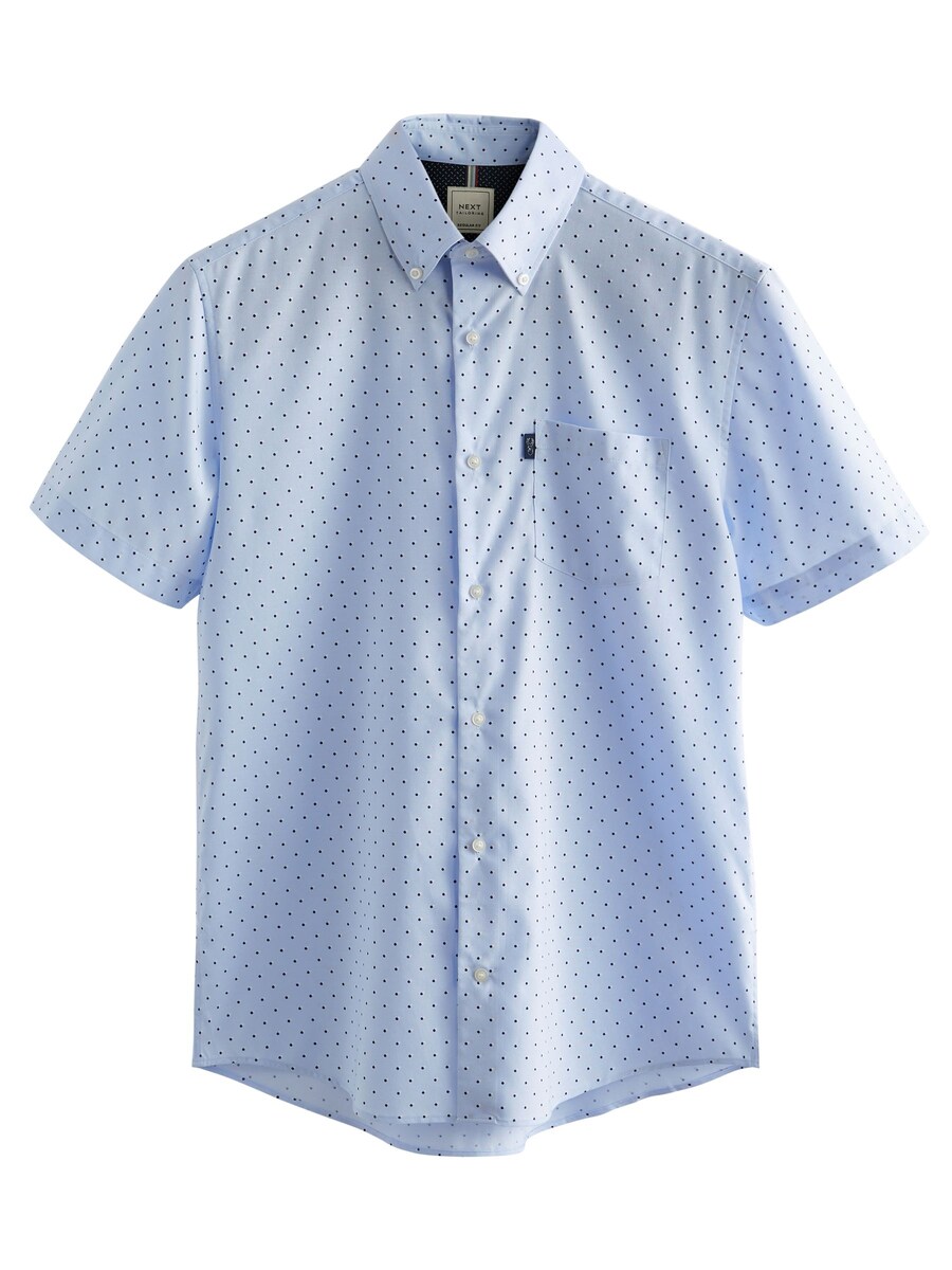 Рубашка обычного кроя на пуговицах Next, темно-синий/светло-синий
Рубашка обычного кроя на пуговицах Next, темно-синий/светло-синий