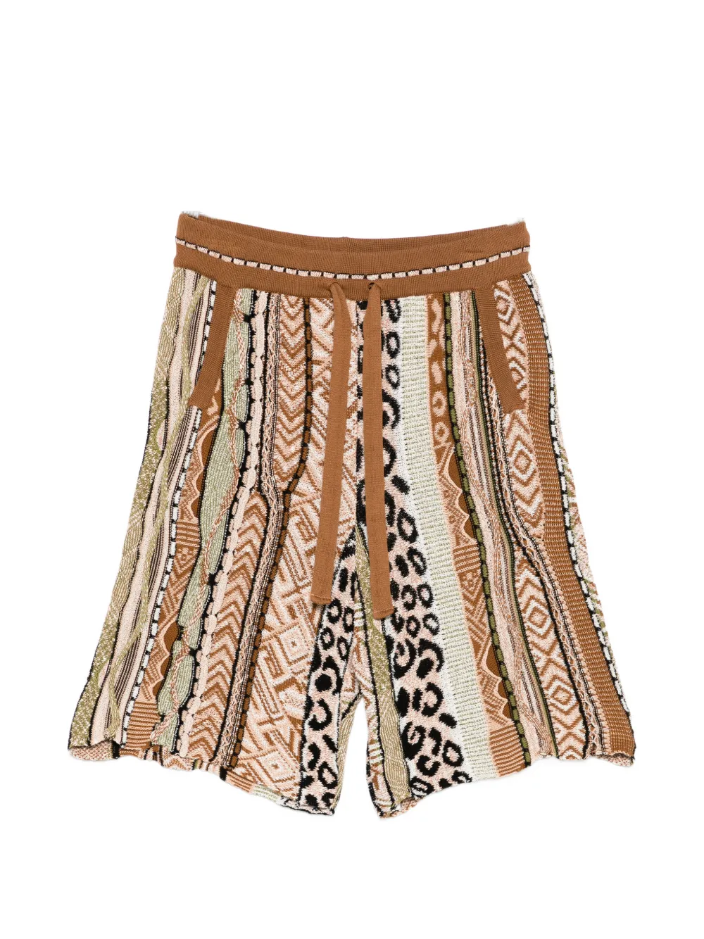 Шорты с рисунком на завязках Laneus, бежевый
Шорты с рисунком на завязках Laneus, бежевый