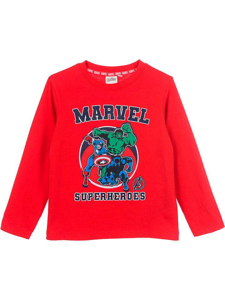 Рубашка с длинным рукавом Avengers, красный
Рубашка с длинным рукавом Avengers, красный