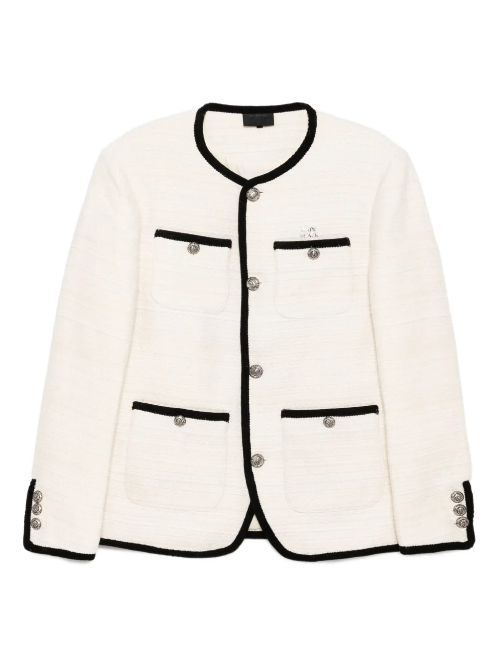 Декорированный твидовый жакет BAPE BLACK *A BATHING APE, нейтральный
Декорированный твидовый жакет BAPE BLACK *A BATHING APE, нейтральный