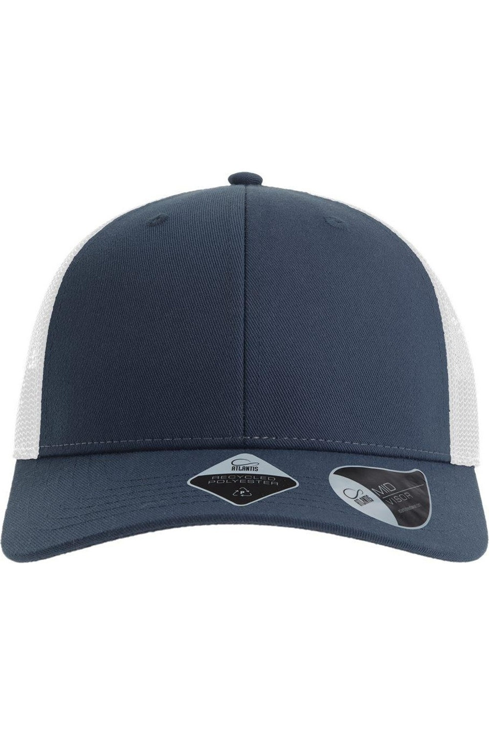 Atlantis Headwear Экологичная кепка дальнобойщика, темно-синий/белый
Atlantis Headwear Экологичная кепка дальнобойщика, темно-синий/белый