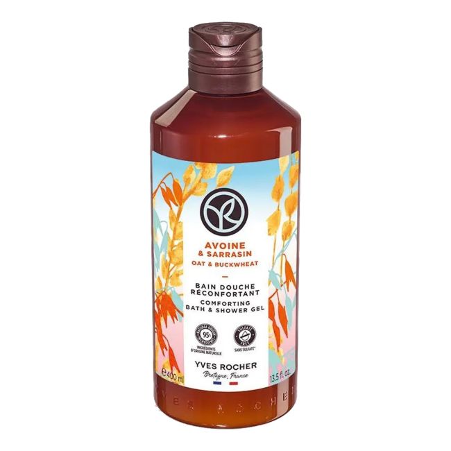 Овсяно-Гречневый гель для ванны и душа Yves Rocher, 400 мл
Овсяно-Гречневый гель для ванны и душа Yves Rocher, 400 мл