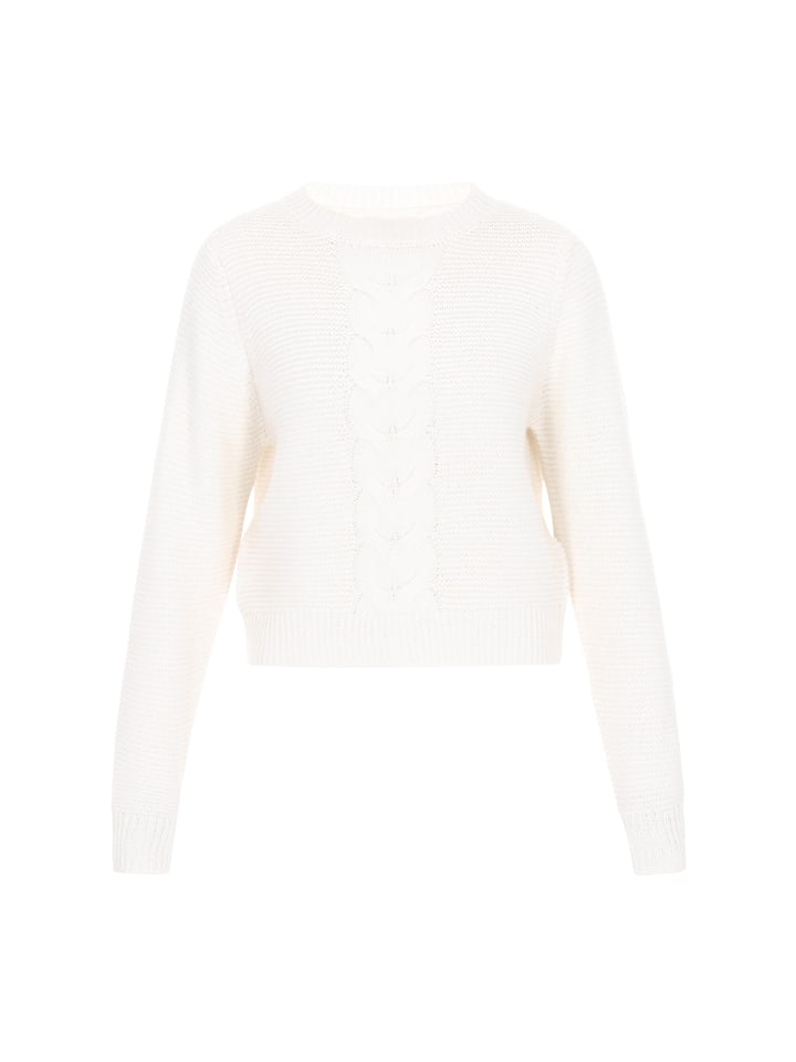 Женский свитер в меланжевом цвете с оттенком белого usha WHITE LABEL
Женский свитер в меланжевом цвете с оттенком белого usha WHITE LABEL