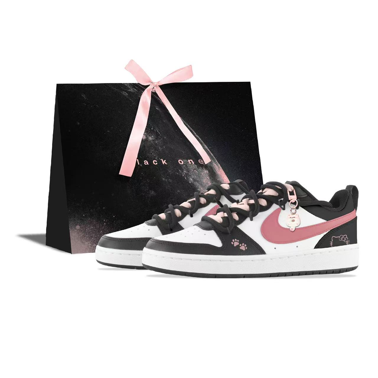 Детские скейтерские кроссовки Court Borough для младших школьников Nike, черный/розовый
Детские скейтерские кроссовки Court Borough для младших школьников Nike, черный/розовый