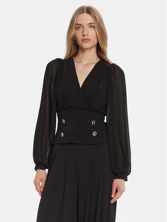 Блузка regular fit CFC0126180003 Rinascimento, чёрный
Блузка regular fit CFC0126180003 Rinascimento, чёрный