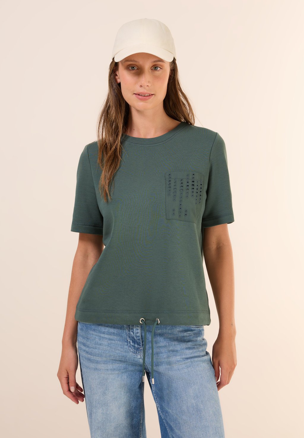 Футболка с принтом Cecil, зеленый
Футболка с принтом Cecil, зеленый