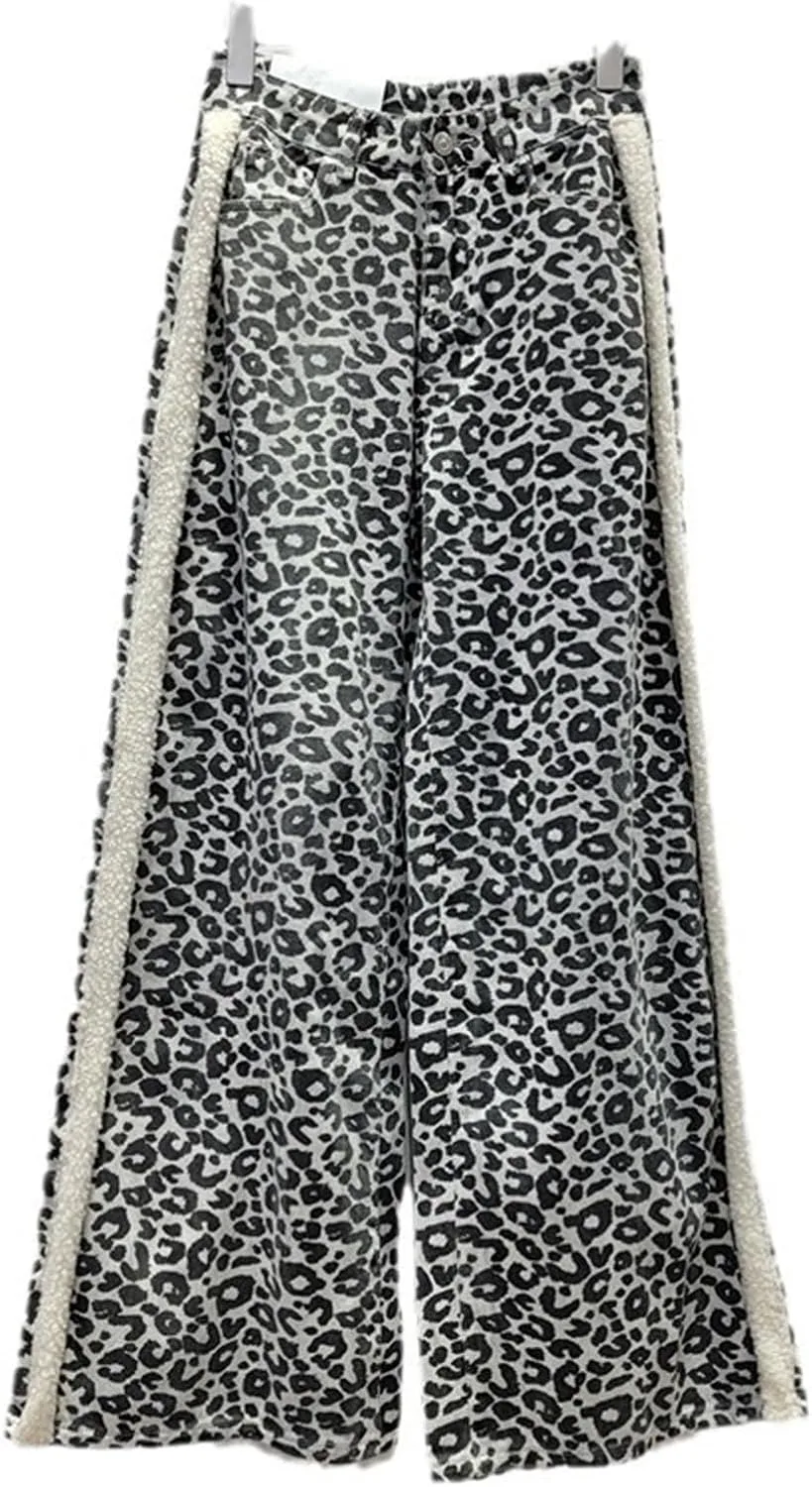 Джинсы Leopard Loose Wide Leg для женщин Y2K в стиле винтаж с леопардовым принтом и карманами
Джинсы Leopard Loose Wide Leg для женщин Y2K в стиле винтаж с леопардовым принтом и карманами