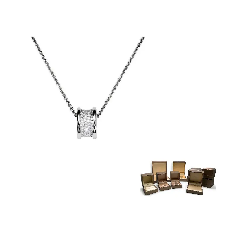 Ожерелье из белого золота 18 карат B.Zero1 унисекс BVLGARI, серебряный
Ожерелье из белого золота 18 карат B.Zero1 унисекс BVLGARI, серебряный