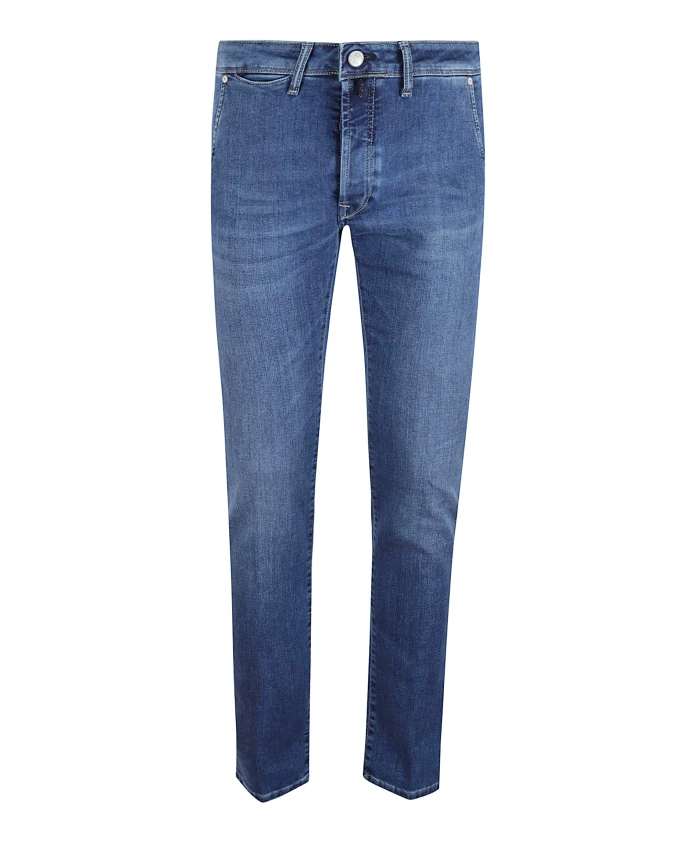 Джинсовые брюки из эластичного денима с замшевой вставкой Incotex, синий
Джинсовые брюки из эластичного денима с замшевой вставкой Incotex, синий