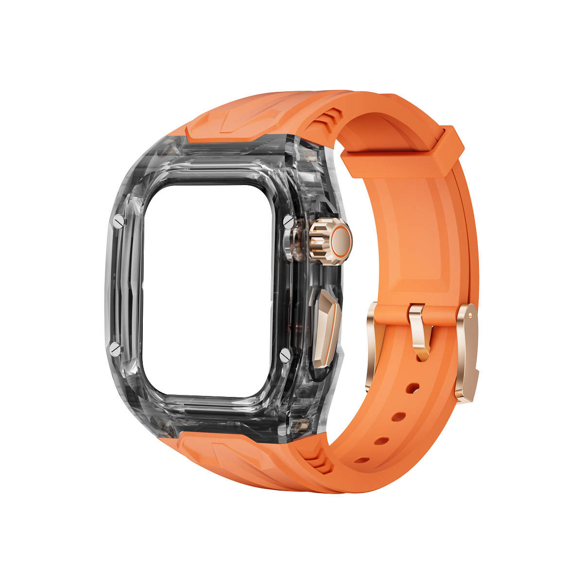 Biaodaige Часы Strap Apple Compatibility Silicone Material, Black case + orange strap
Biaodaige Часы Strap Apple Compatibility Silicone Material, Black case + orange strap