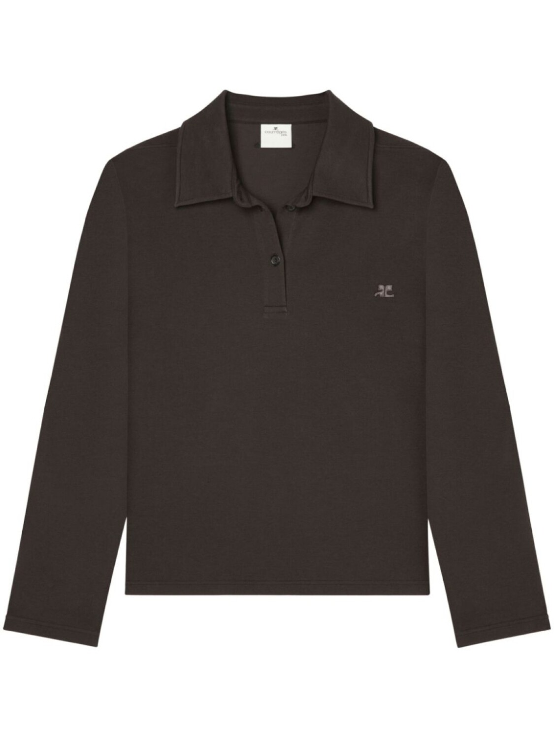 Courrèges рубашка поло, коричневый
Courrèges рубашка поло, коричневый