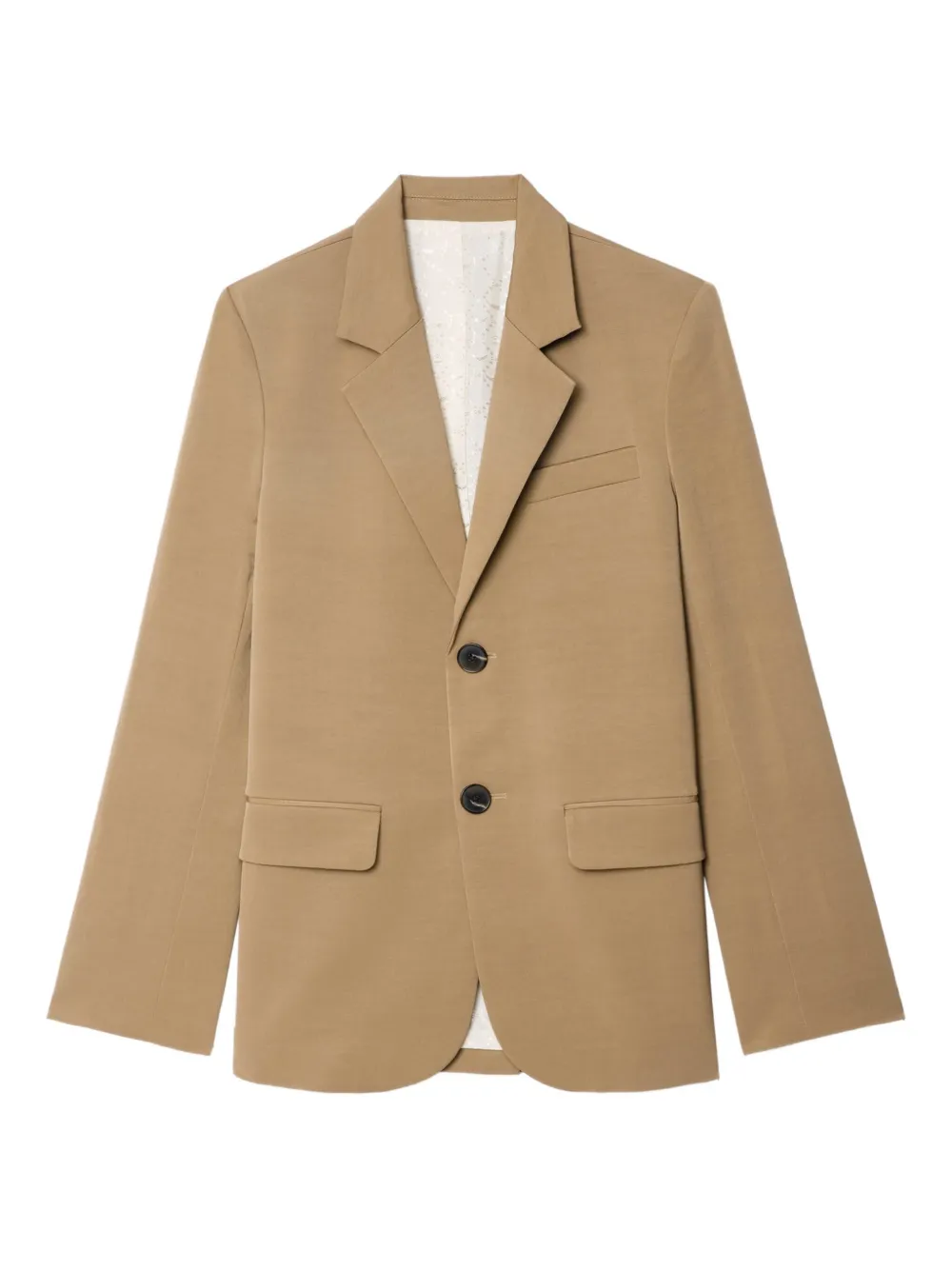 Ванильный блейзер Zadig&Voltaire, нейтральный 
Ванильный блейзер Zadig&Voltaire, нейтральный