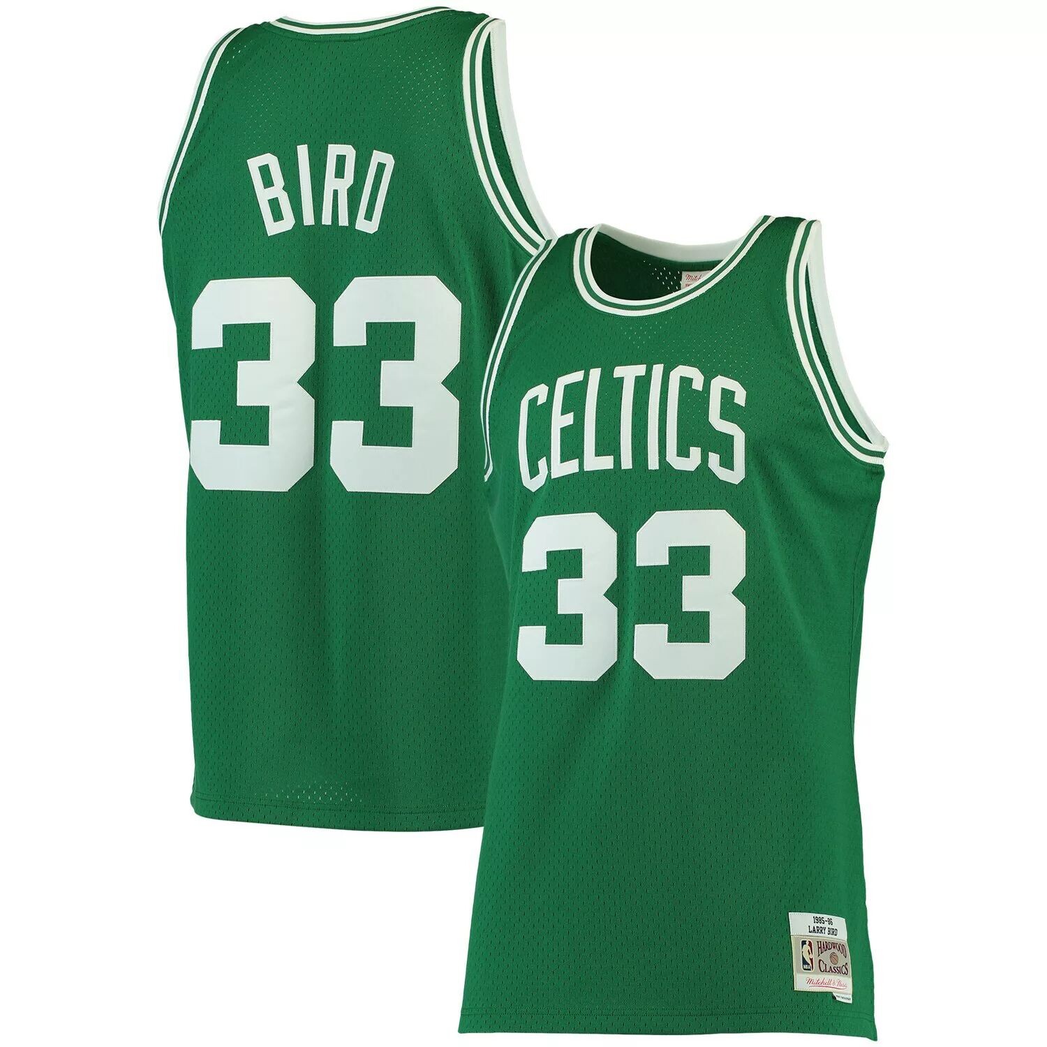 Мужская майка Mitchell & Ness Larry Bird Kelly Green Boston Celtics Big & Tall Hardwood Classics
Мужская майка Mitchell & Ness Larry Bird Kelly Green Boston Celtics Big & Tall Hardwood Classics