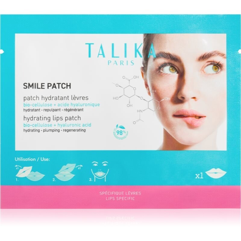 Talika Smile Patch Увлажняющая маска для губ 1 шт
Talika Smile Patch Увлажняющая маска для губ 1 шт