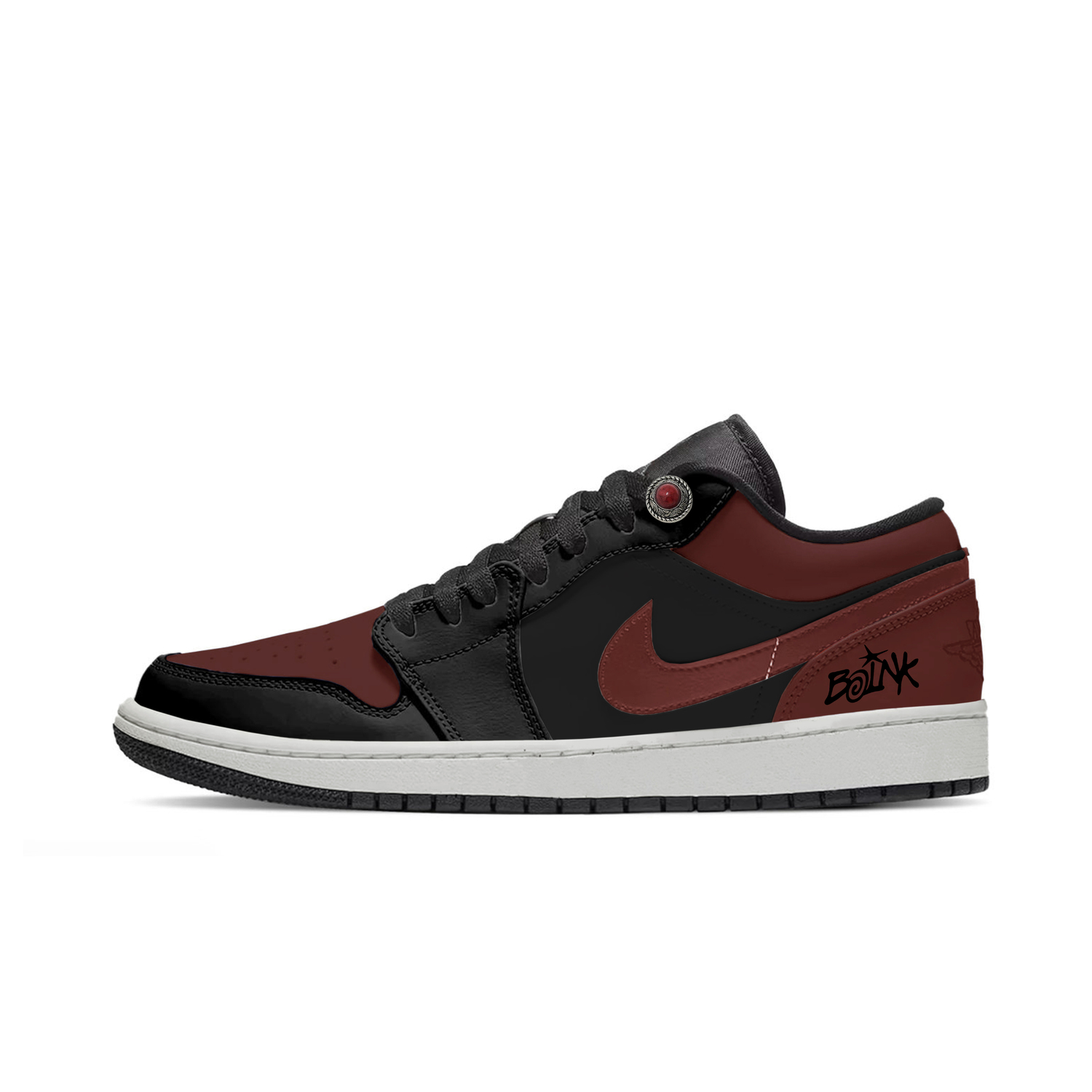 Jordan Air 1 Black Red Forbidden Wear устойчивые к истиранию низкие винтажные баскетбольные кроссовки Unisex Burgundy
Jordan Air 1 Black Red Forbidden Wear устойчивые к истиранию низкие винтажные баскетбольные кроссовки Unisex Burgundy