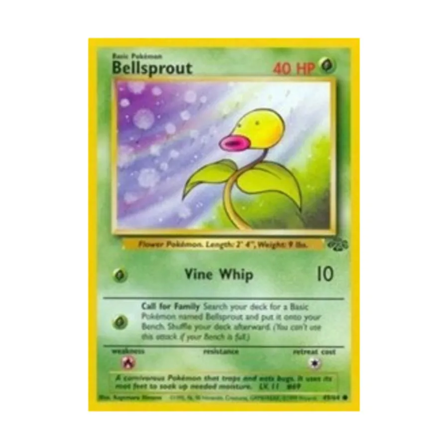 CCG Колокольчик (C) #49, Pokemon - Jungle - Singles
CCG Колокольчик (C) #49, Pokemon - Jungle - Singles