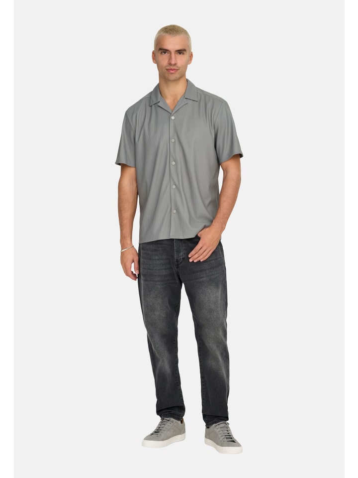 Рубашка Only&Sons, темно-серый
Рубашка Only&Sons, темно-серый