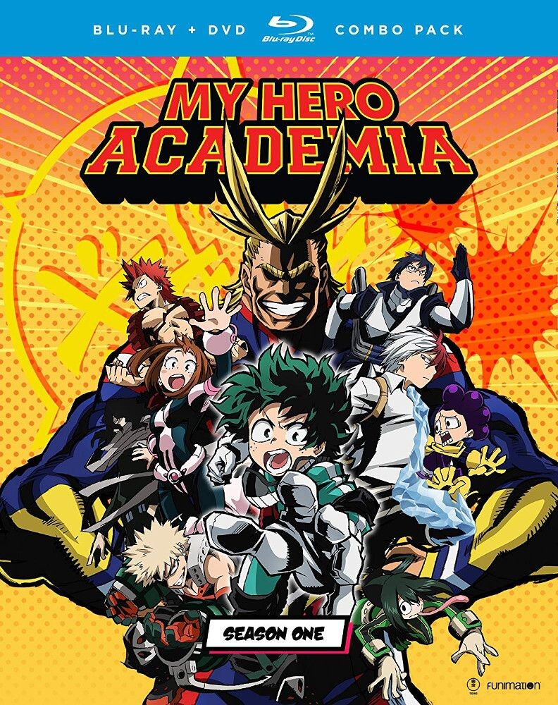Диск Blu-ray My Hero Academia: Season One
Диск Blu-ray My Hero Academia: Season One