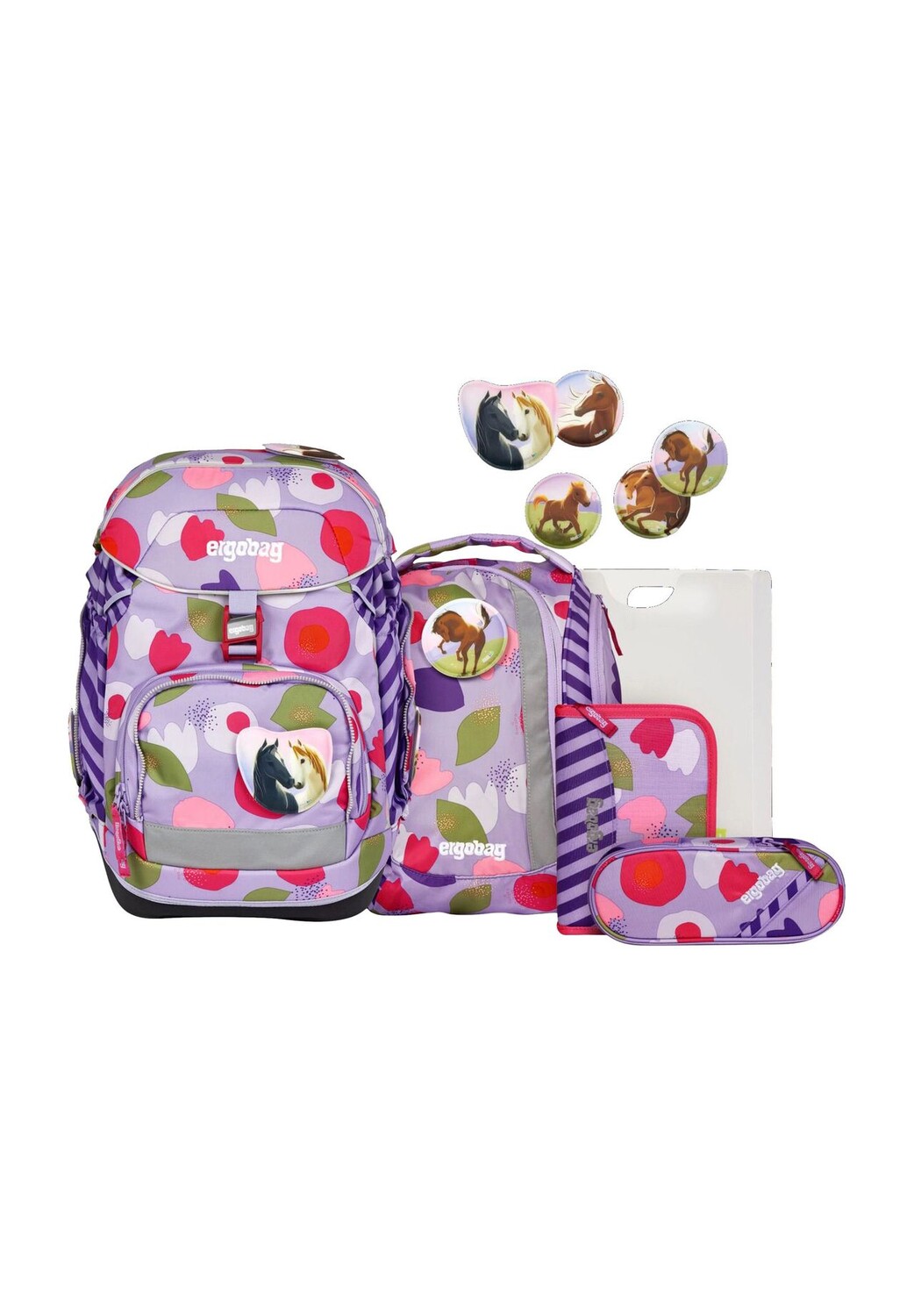 Набор школьных рюкзаков, 6 шт ergobag, фиолетовый
Набор школьных рюкзаков, 6 шт ergobag, фиолетовый