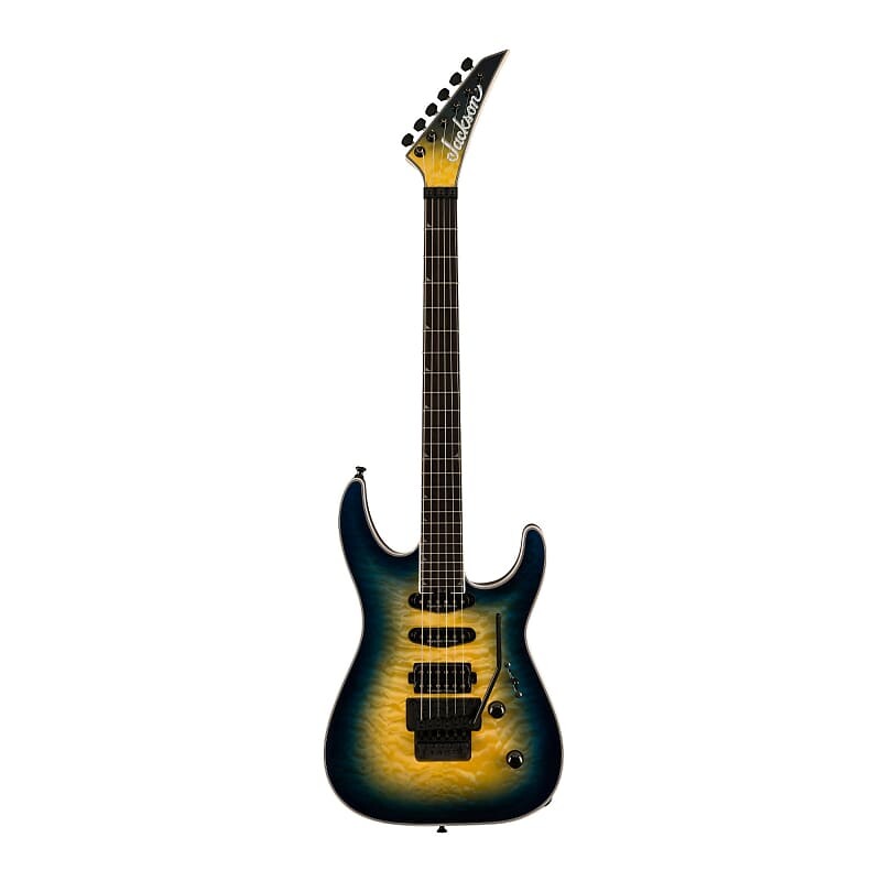Электрогитара Jackson Pro Plus Series Soloist SLA3Q 6-String Six-Ply Arched Top Okoume Soloist Body, Quilt Maple Top, Ebony Fingerboard Electric Guitar
Электрогитара Jackson Pro Plus Series Soloist SLA3Q 6-String Six-Ply Arched Top Okoume Soloist Body, Quilt Maple Top, Ebony Fingerboard Electric Guitar