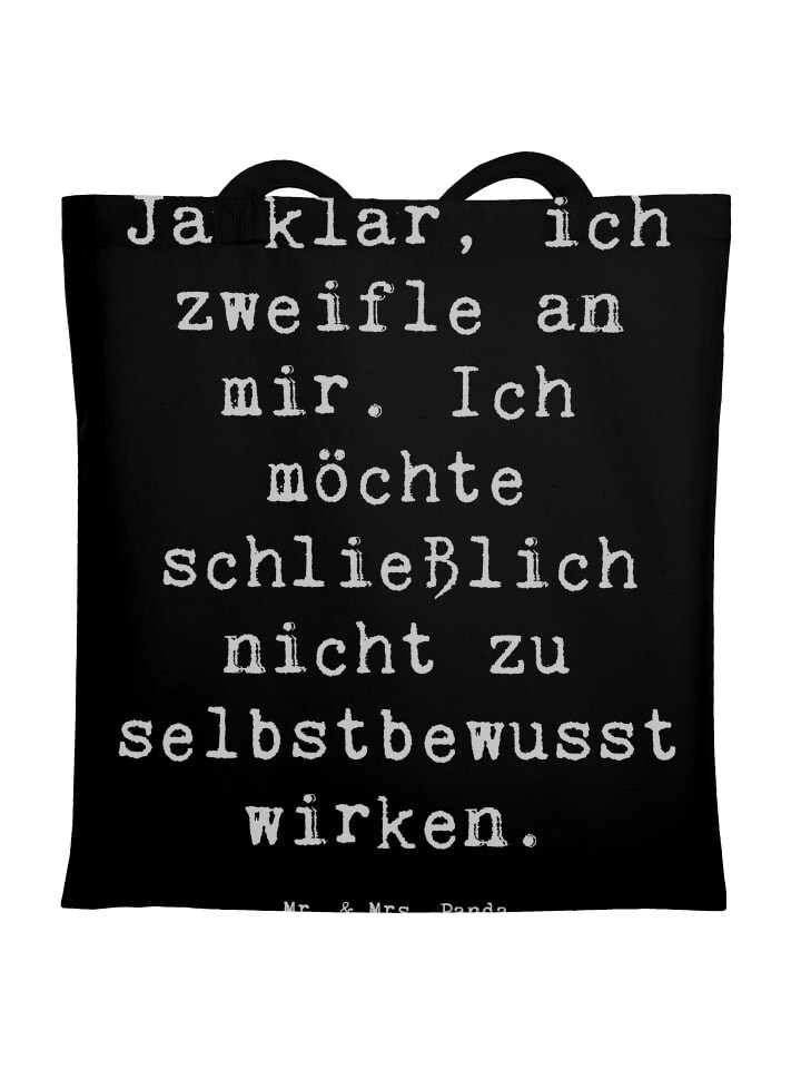 Сумка для переноски Mr & Mrs Panda Selbstzweifel Charm, черный
Сумка для переноски Mr & Mrs Panda Selbstzweifel Charm, черный