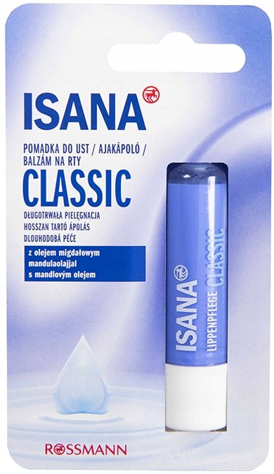 Увлажняющая губная помада Isana Protective Classic
Увлажняющая губная помада Isana Protective Classic