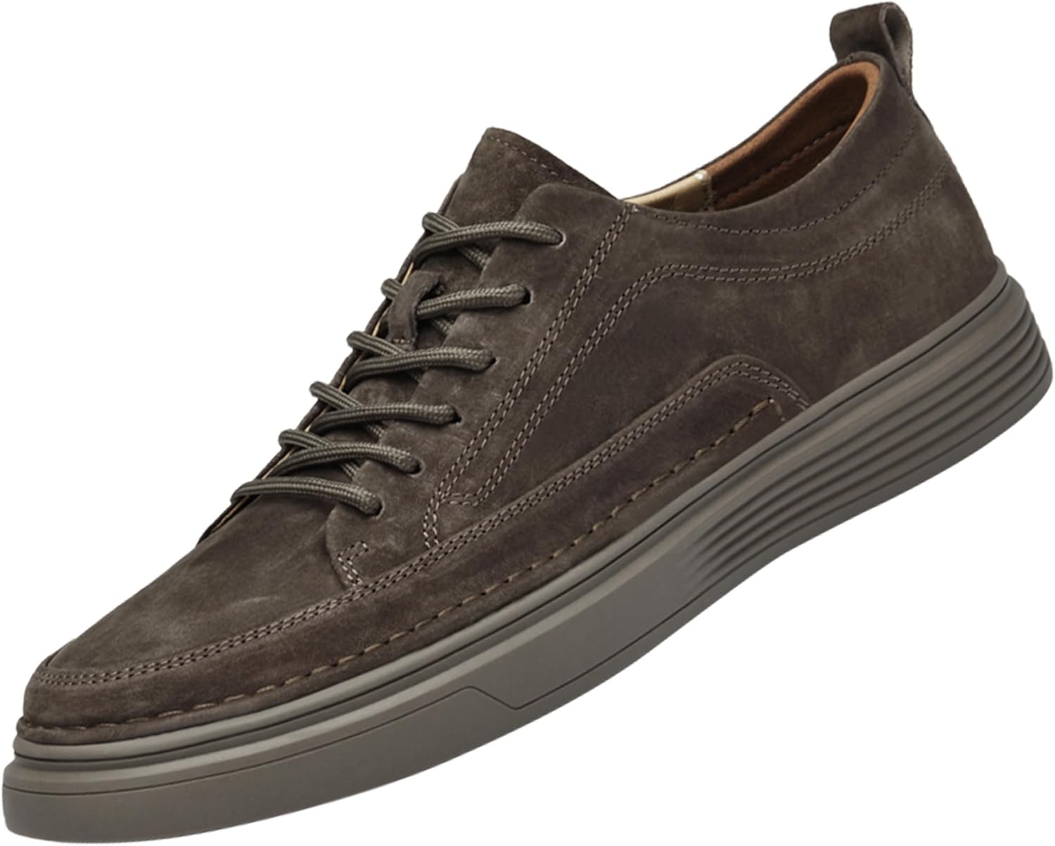 Мужские кроссовки из кожи для прогулок Laximu, коричневый
Мужские кроссовки из кожи для прогулок Laximu, коричневый