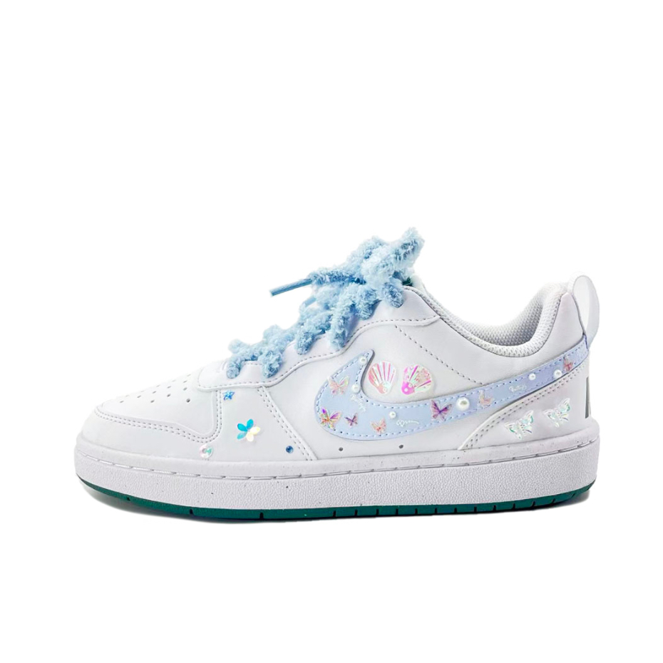 Низкие детские кроссовки для скейтбординга Court Borough для подростков Nike, белый/синий
Низкие детские кроссовки для скейтбординга Court Borough для подростков Nike, белый/синий