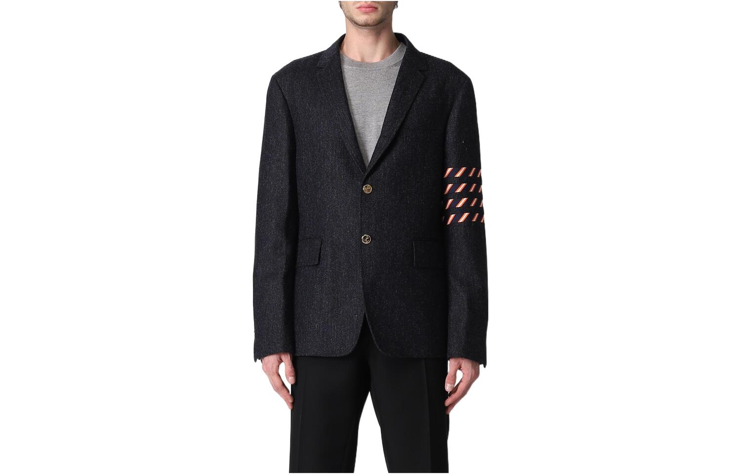 THOM BROWNE Куртка мужская, Black with Dark Blue Stripes
THOM BROWNE Куртка мужская, Black with Dark Blue Stripes