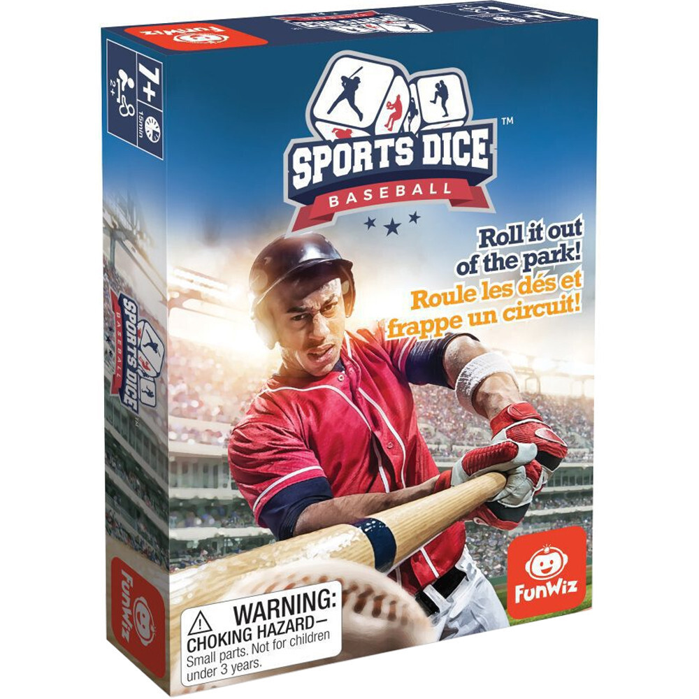 Настольная игра FunWiz Sports Dice: Baseball
Настольная игра FunWiz Sports Dice: Baseball