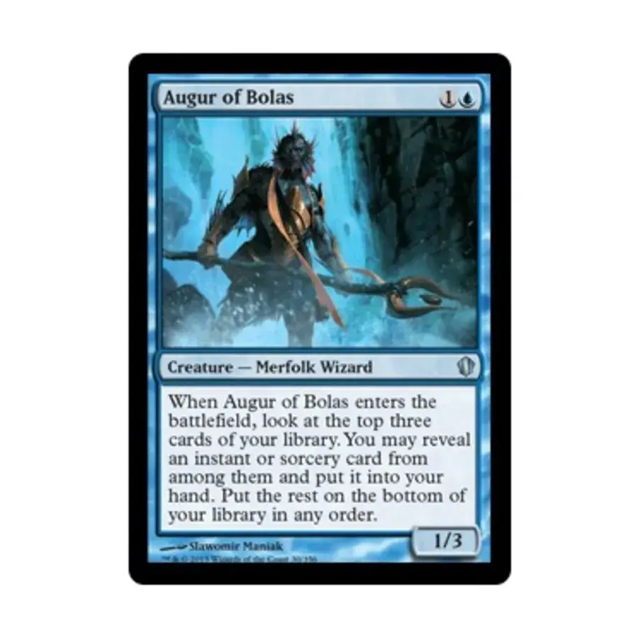 CCG Авгур Боласа (U), MTG - Commander 2013
CCG Авгур Боласа (U), MTG - Commander 2013